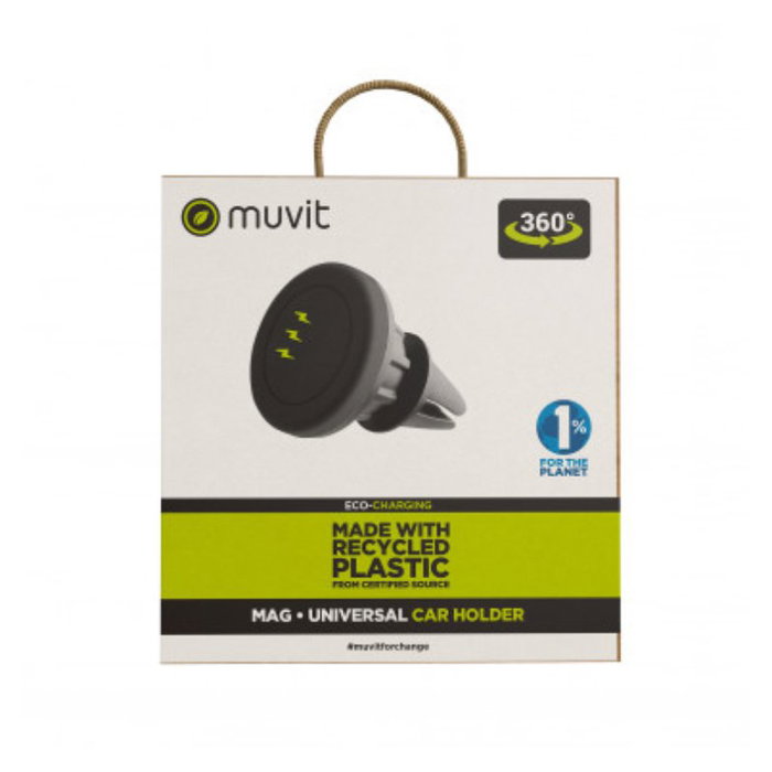 Muvit Soporte de Smartphone para Coche MCCHL0001 Reacondicionado Muvit Soporte de Smartphone para Coche MCCHL0001 Reacondicionado
